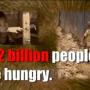 Everyday, 1.02 billion people are hungry. RAM image